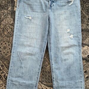 Light Blue Distressed Jeans